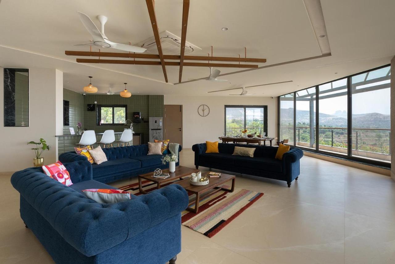 Pearl Lakeview Mansion By Stayvista - Lakeside Villa With Infinity Pool, Jacuzzi, In-House Theatre & Games Room Igatpuri Exterior foto